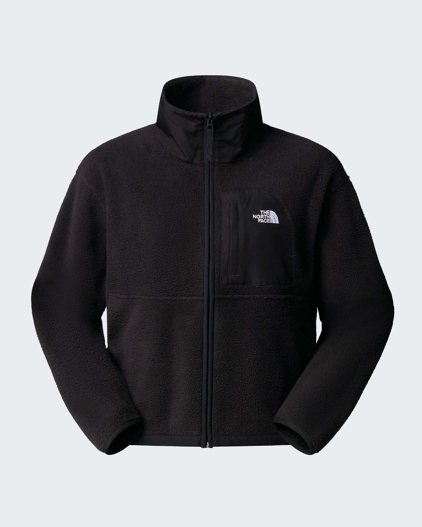 Yumiori Off-Peak Fleecejacke mit durchgehendem RV für Damen – TNF Black