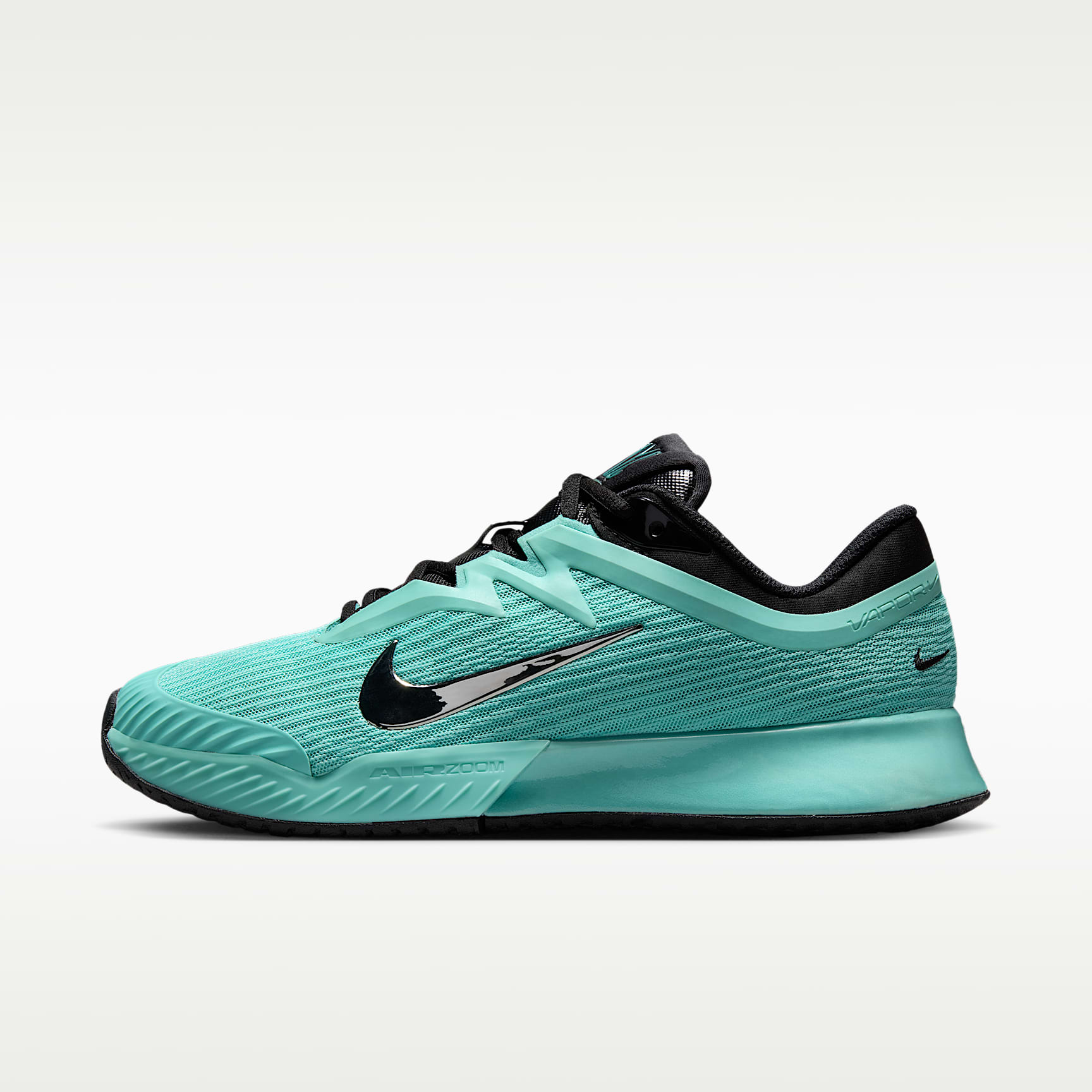 Nike Vapor Pro 3 PRM Tennisschuhe für den Hartplatz (Damen) – Mint/Schwarz/Pure Platinum/Metallic Silver