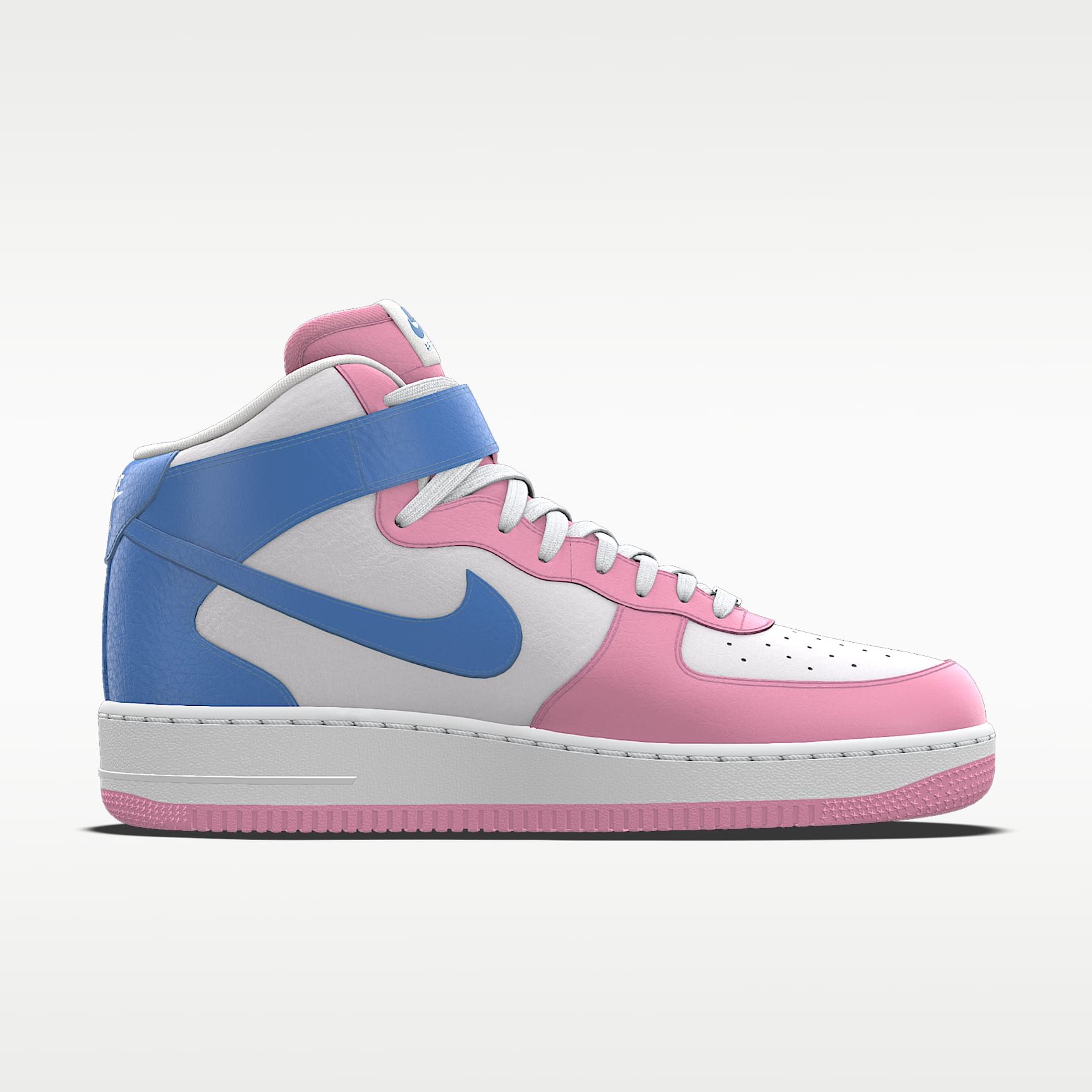 Nike Air Force 1 Mid By You personalisierbarer Damenschuh – Multi-Color/Multi-Color/Multi-Color [4523234192]