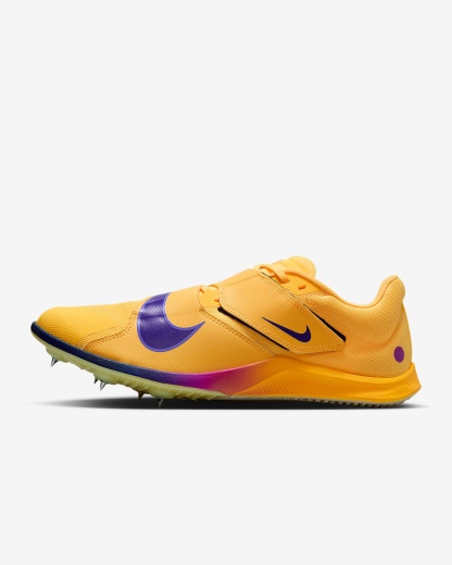 Nike Zoom Rival Jump Sprung-Spikes für Leichtathletik – Citron Pulse/Volt Glow/Hyper Violet/Indigo Burst