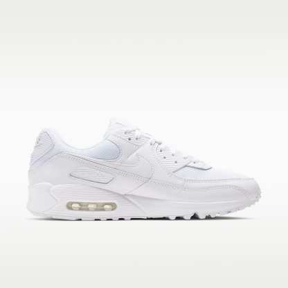 Nike Air Max 90 Herrenschuh – Weiß/Weiß/Wolf Grey/Weiß