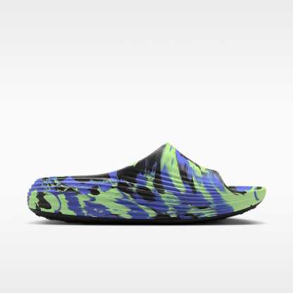 Nike ReactX Rejuven8 SE Slides (Herren) – Schwarz/Lime Blast/Sapphire/Schwarz