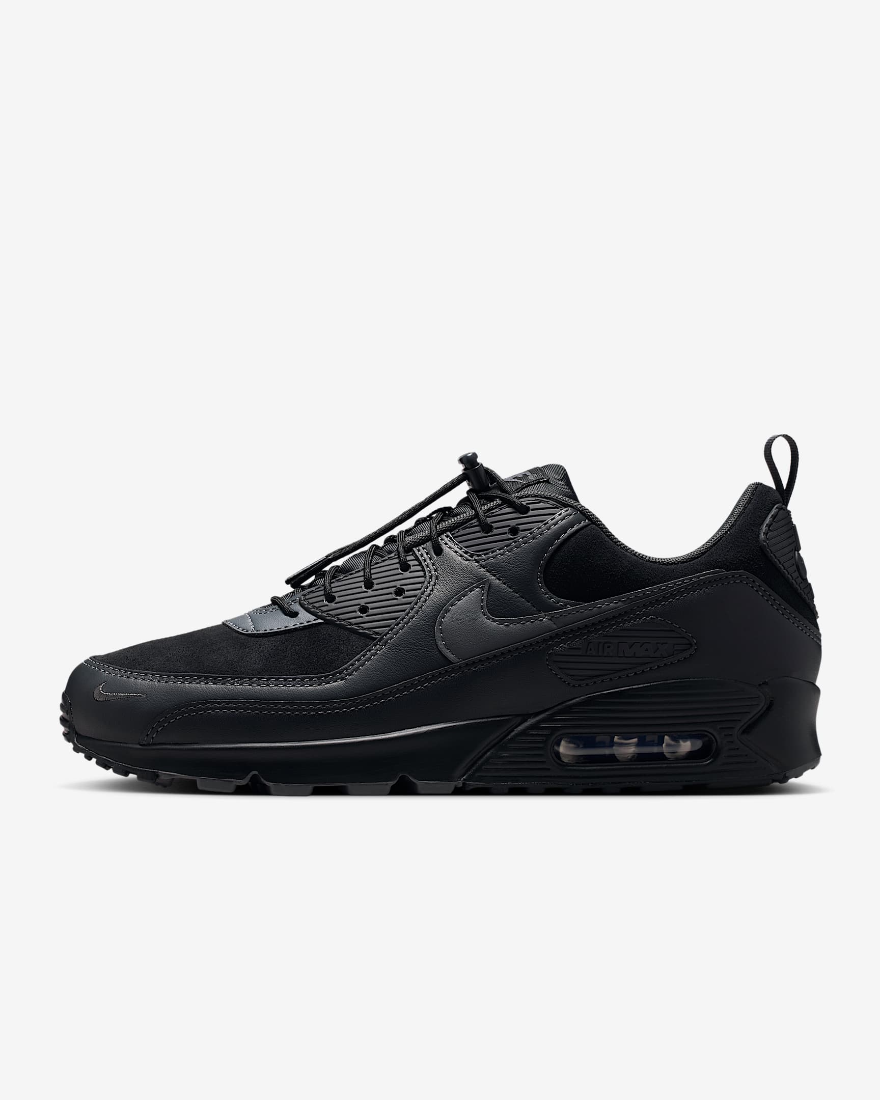Nike Air Max 90 Schuh (Herren) – Schwarz/Anthracite/Dark Smoke Grey/Iron Grey