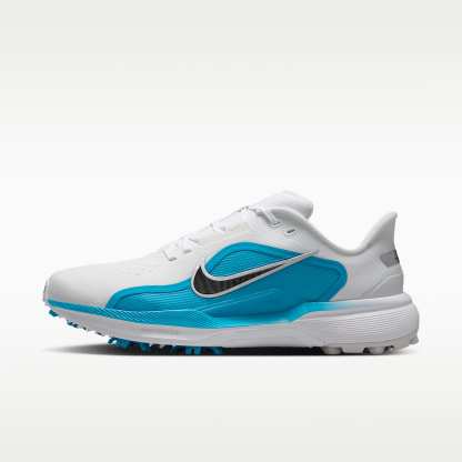 Nike Pegasus 1 G Golfschuh – Weiß/Light Current Blue/Schwarz