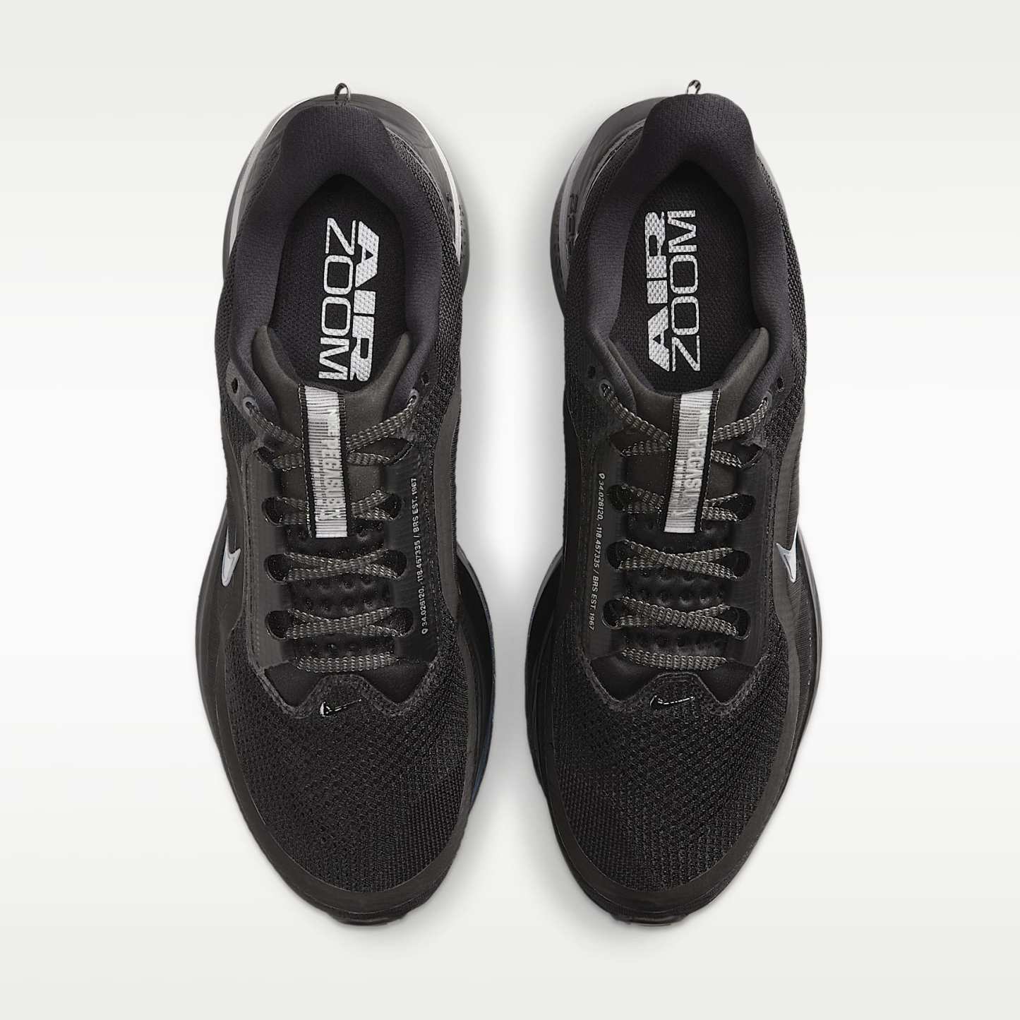 Nike Pegasus Premium Straßenlaufschuh (Herren) – Schwarz/Metallic Silver/Schwarz