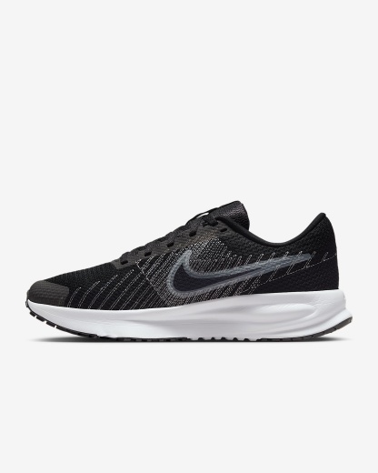 Nike Run Defy Straßenlaufschuh (Damen) – Schwarz/Wolf Grey/Weiß