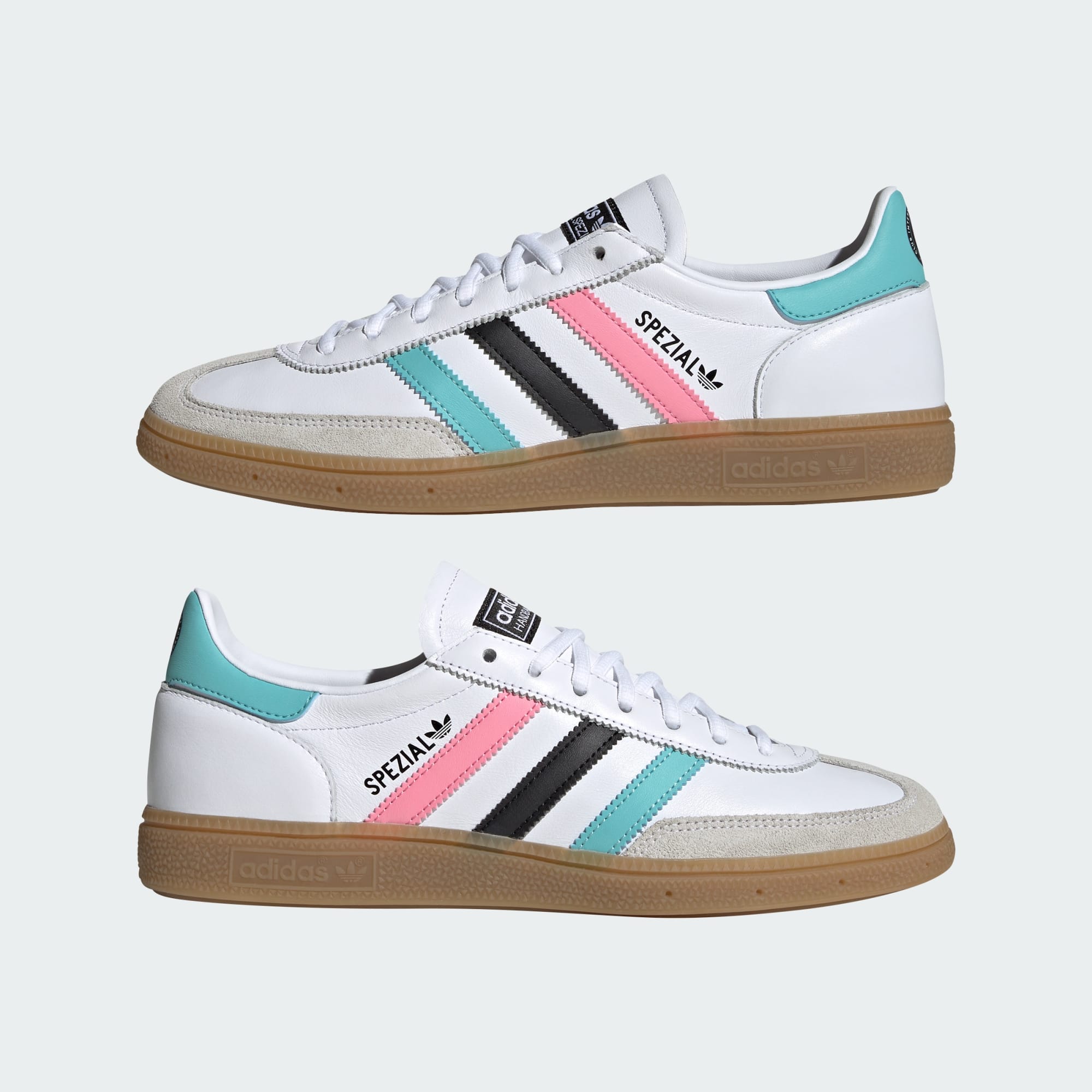 HANDBALL SPEZIAL SCHUH – Cloud White / Easy Mint / Core Black – KI5243