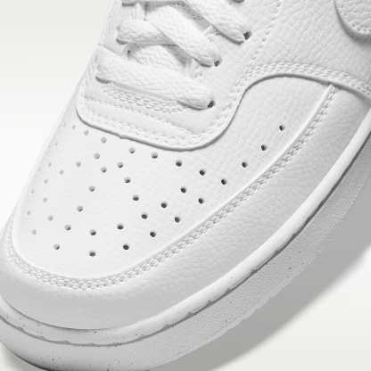 Nike Court Vision Low Next Nature Schuh (Damen) – Weiß/Weiß/Weiß