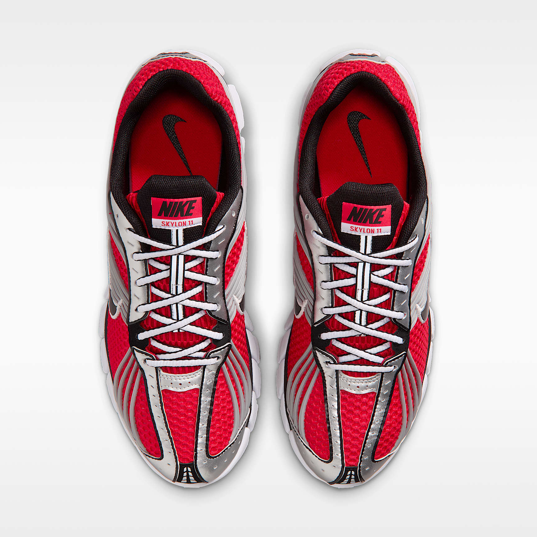 Nike Zoom Skylon 11 Schuh – University Red/Metallic Silver/Weiß/Schwarz