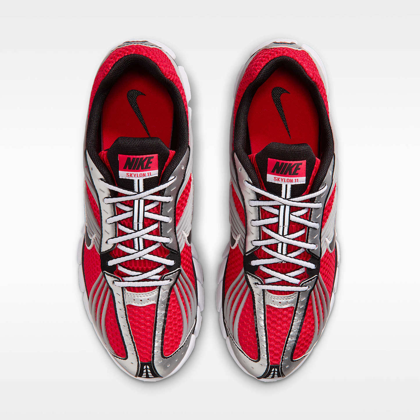 Nike Zoom Skylon 11 Schuh – University Red/Metallic Silver/Weiß/Schwarz
