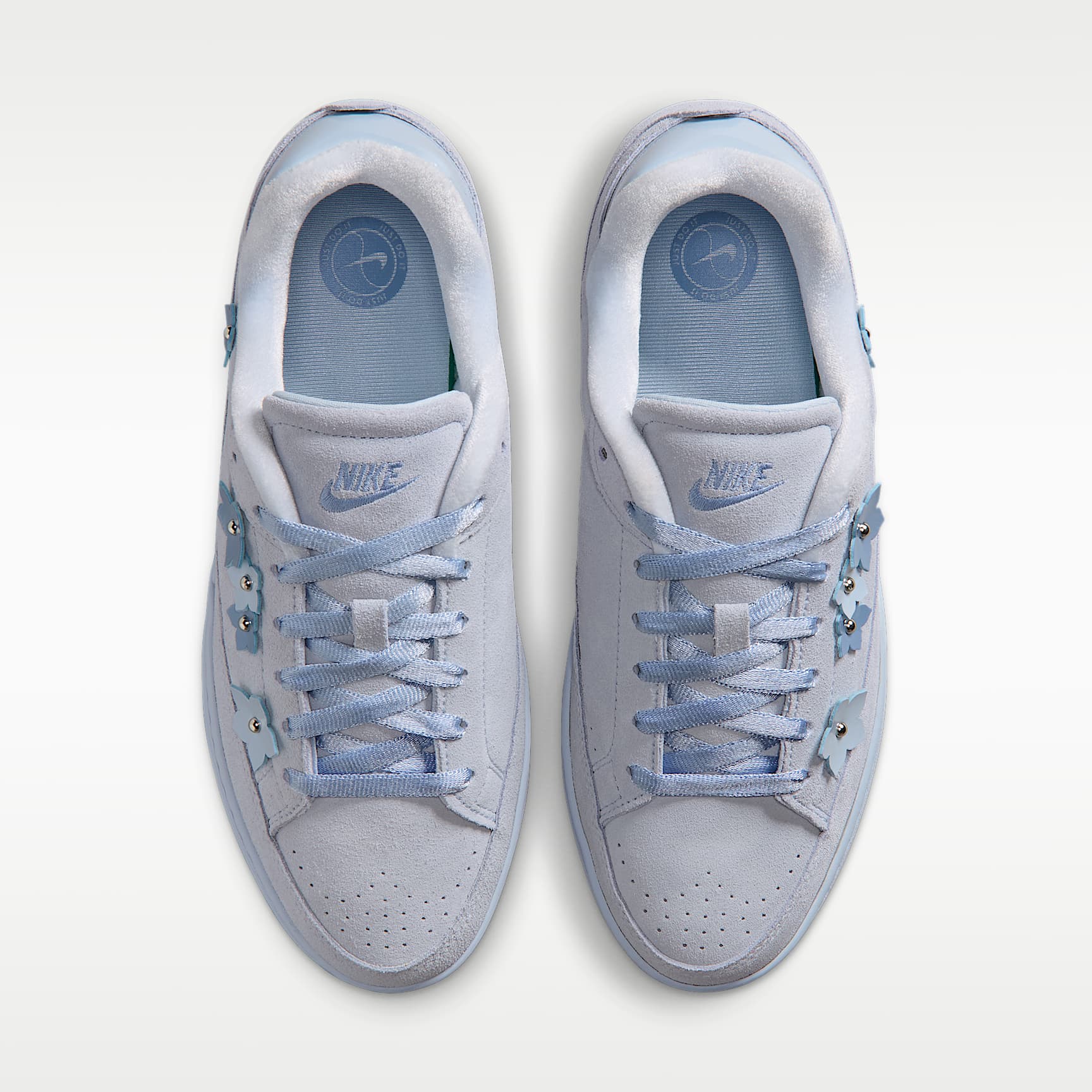 Nike Tennis Centre SE "Florette" Schuh (Damen) – Hydrogen Blue/Hydrogen Blue/Metallic Silver/Work Blue