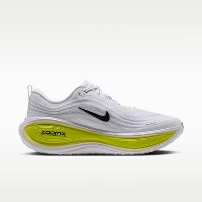 Nike Vomero Plus Straßenlaufschuh (Herren) – Weiß/Lemon Venom/Electric Yellow/Schwarz