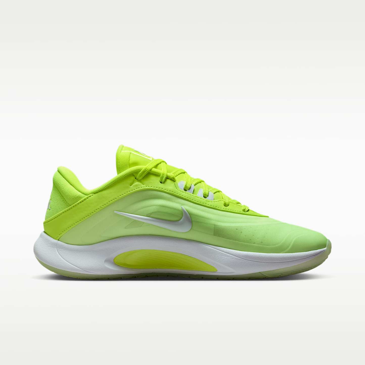 A'One "Lem and Lime" A'ja Wilson Basketballschuh – Volt/Barely Volt/Weiß