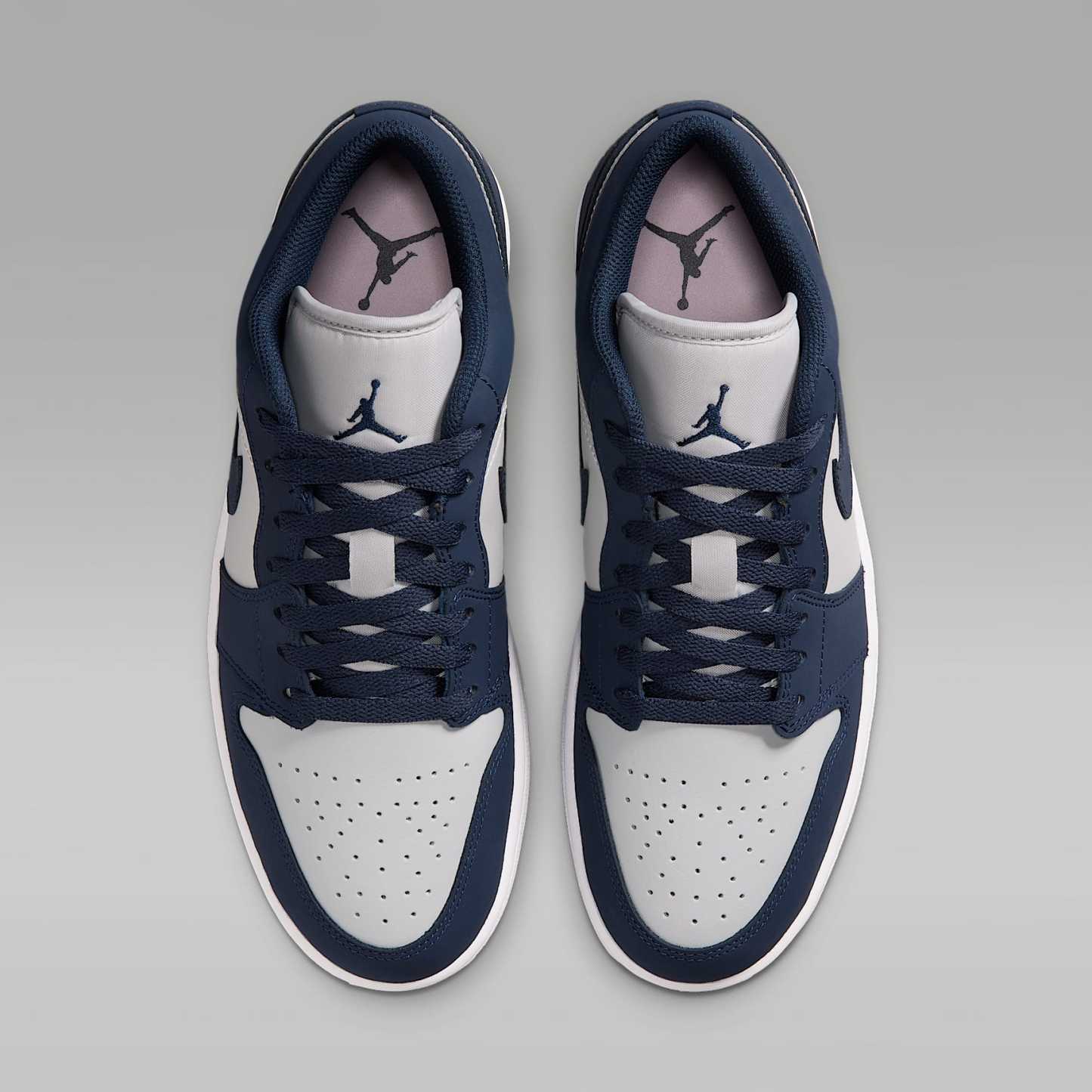 Air Jordan 1 Low Herrenschuh – Obsidian/Grey Fog/Pink Foam/Obsidian