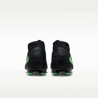 Nike Phantom 6 High Academy Fußballschuh für verschiedene Böden – Schwarz/Schwarz/Illusion Green