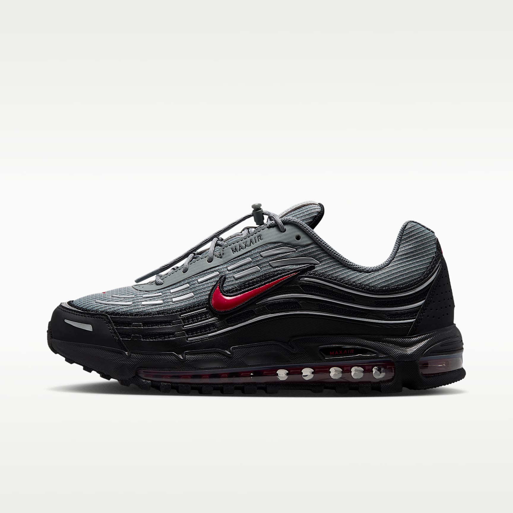 Nike Air Max TL 2.5 Schuh (Herren) – Smoke Grey/Schwarz/Dark Smoke Grey/Tough Red