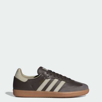 SAMBA OG SCHUH – Brown / Putty Grey / Gold Metallic – ID1481