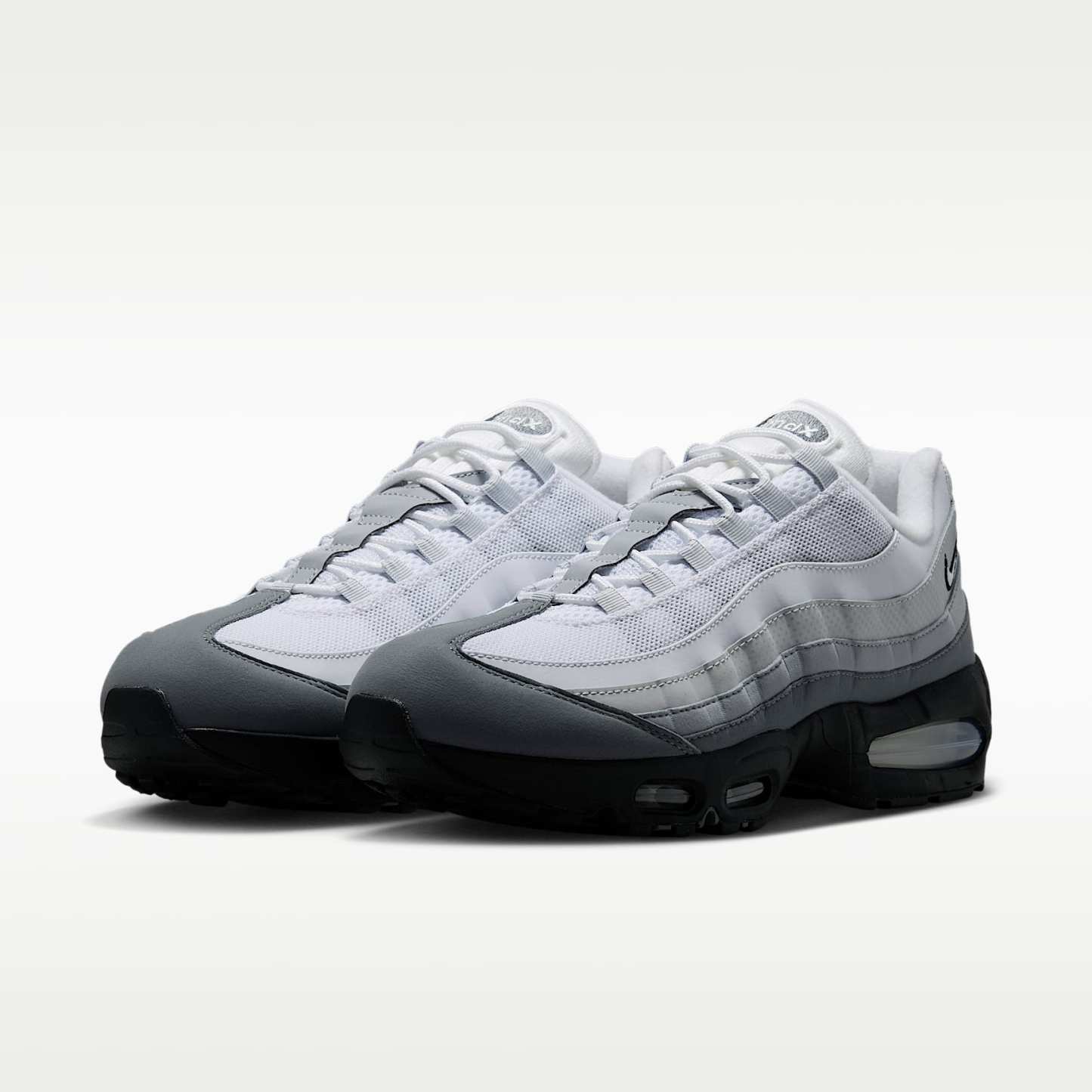 Nike Air Max 95 Big Bubble Schuh (Herren) – Schwarz/Pure Platinum/Wolf Grey/Weiß
