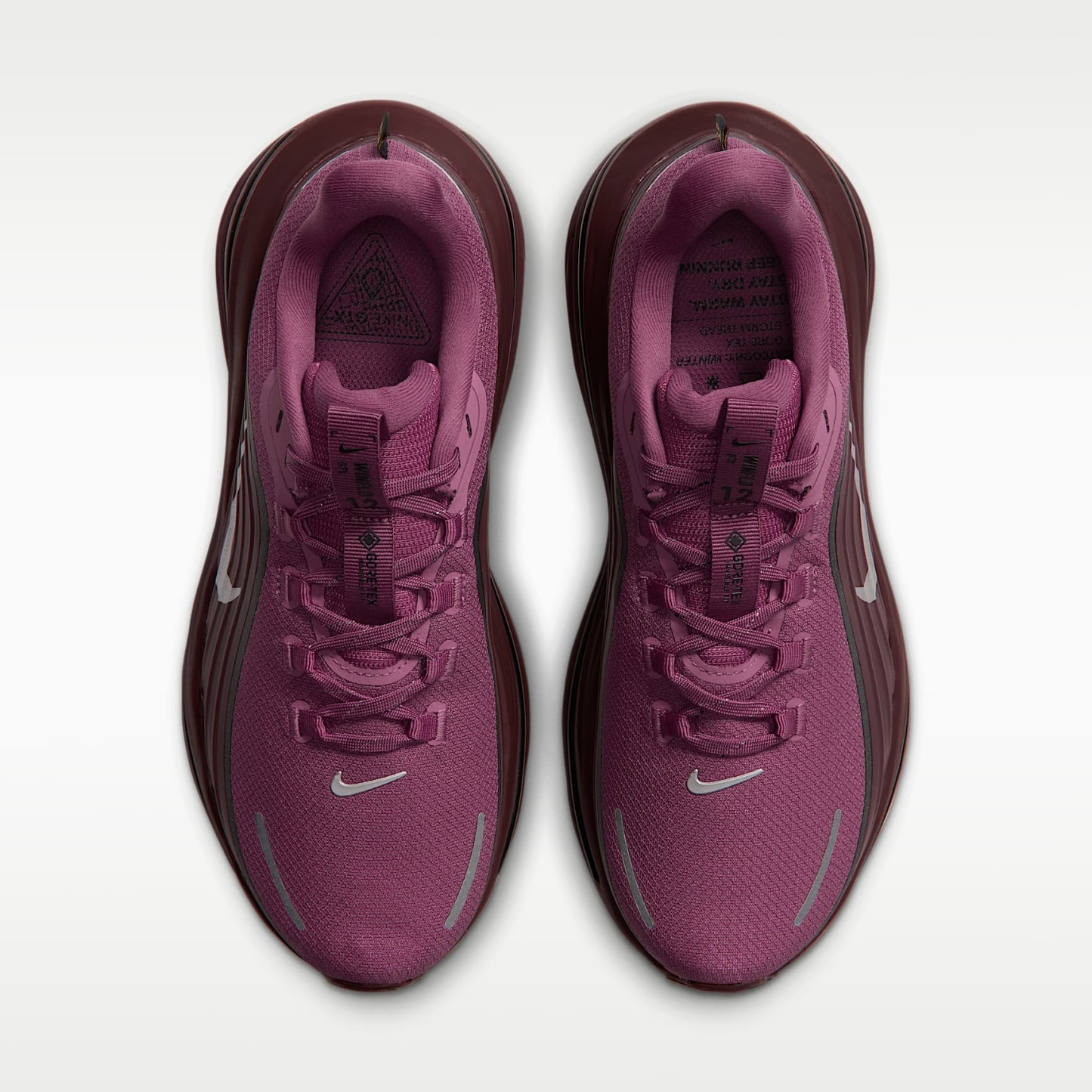 Nike Winflo 12 GORE-TEX wasserdichter Straßenlaufschuh (Damen) – Pink Smoke/Mystic Dates/Schwarz/Reflective Silver