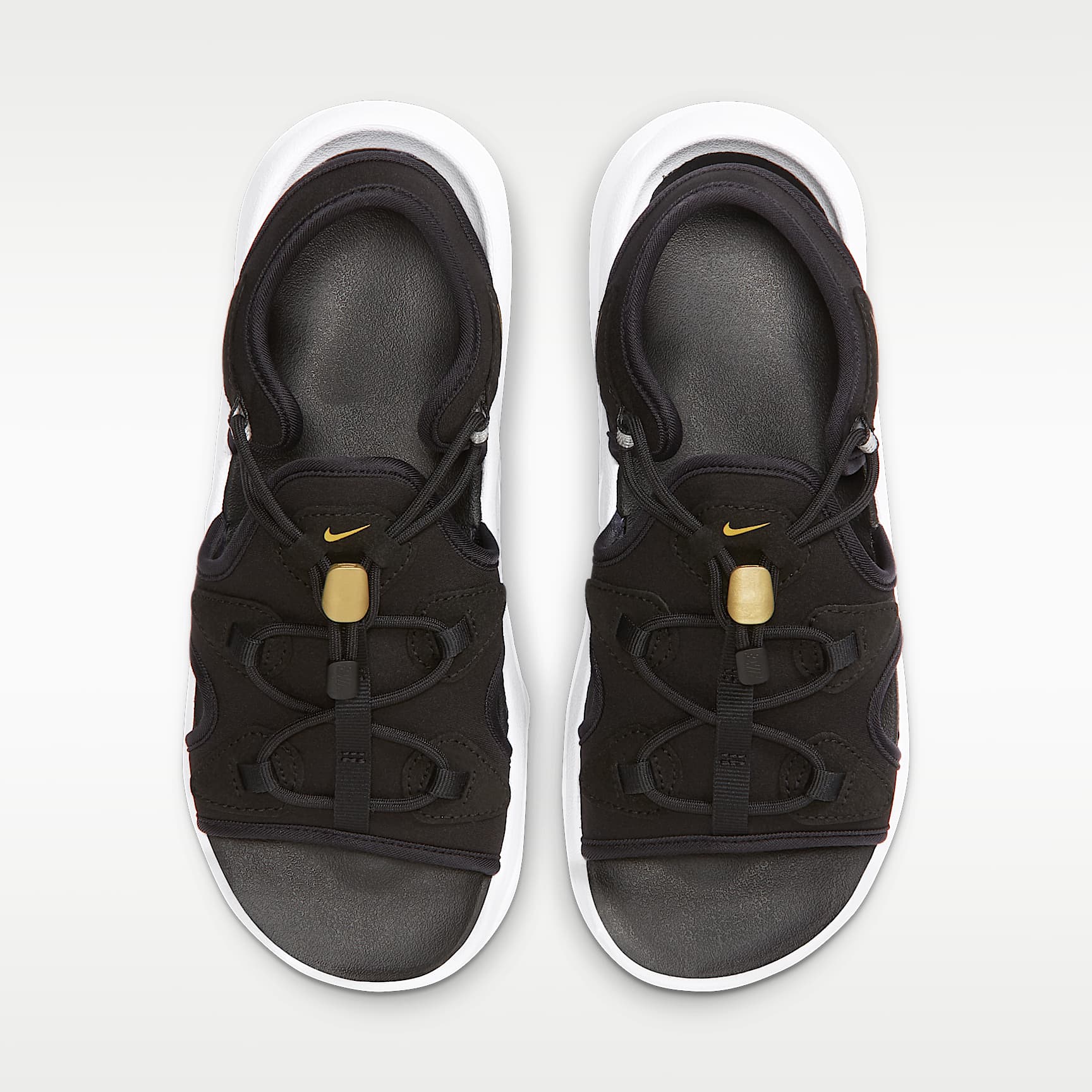 Nike Air Max Koko Damen-Sandale – Schwarz/Anthracite/Weiß/Metallic Gold