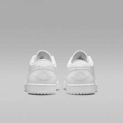 Air Jordan 1 Low Herrenschuh – Weiß/Weiß/Weiß