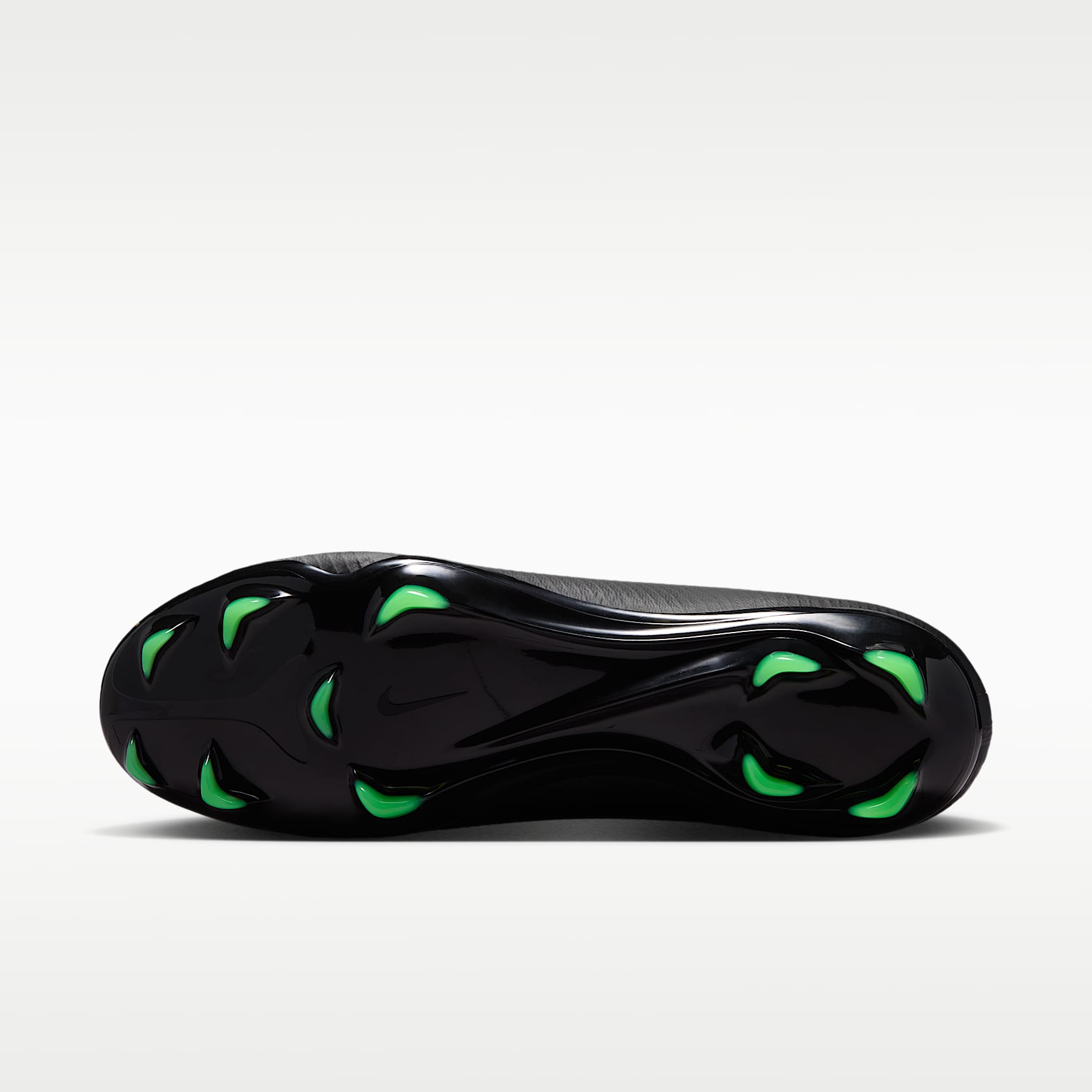 Nike Mercurial Vapor 17 Pro Low-Top-Fußballschuh für normalen Rasen – Schwarz/Schwarz/Illusion Green