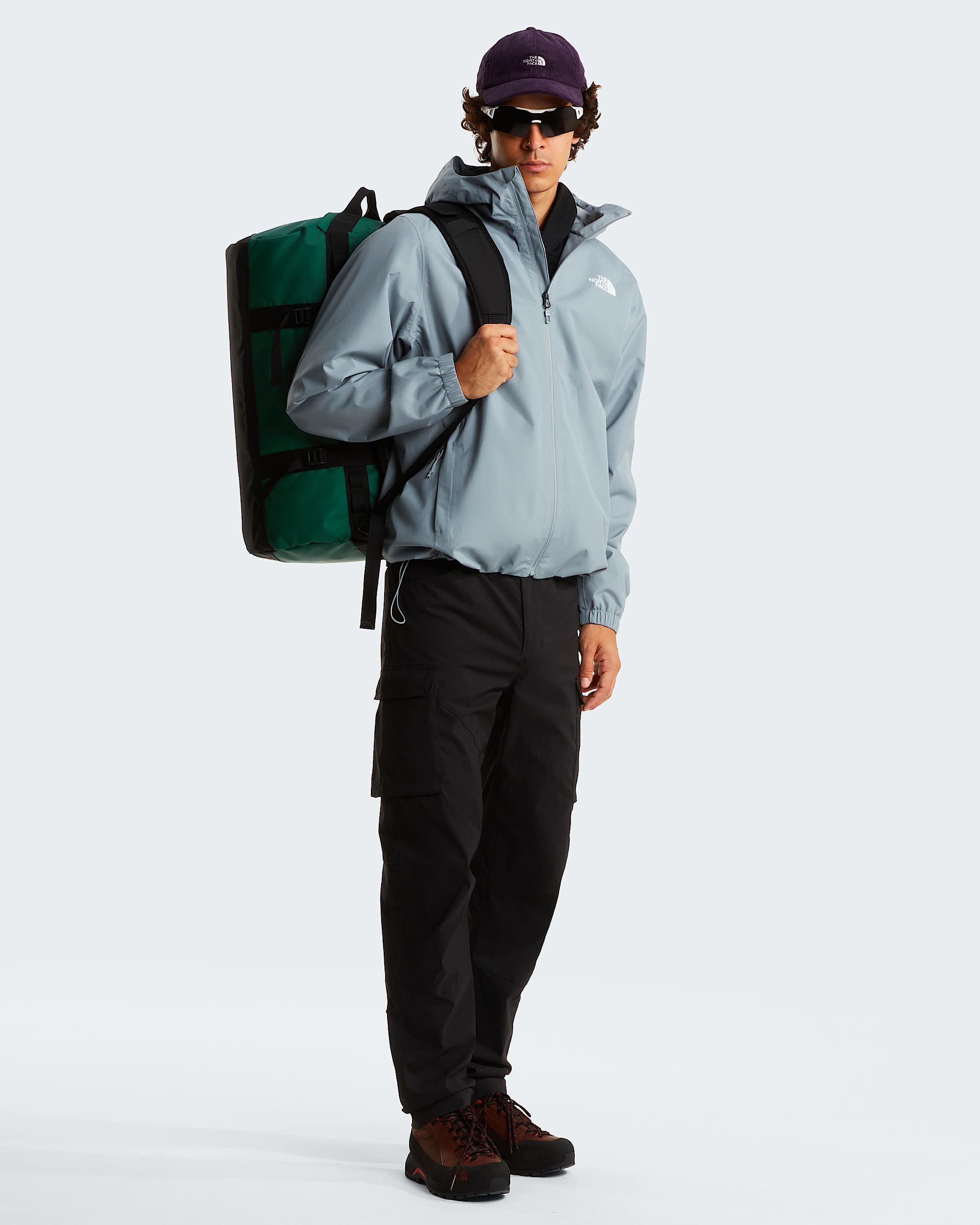 Base Camp Duffel-Tasche 50L – S – Evergreen-TNF Black