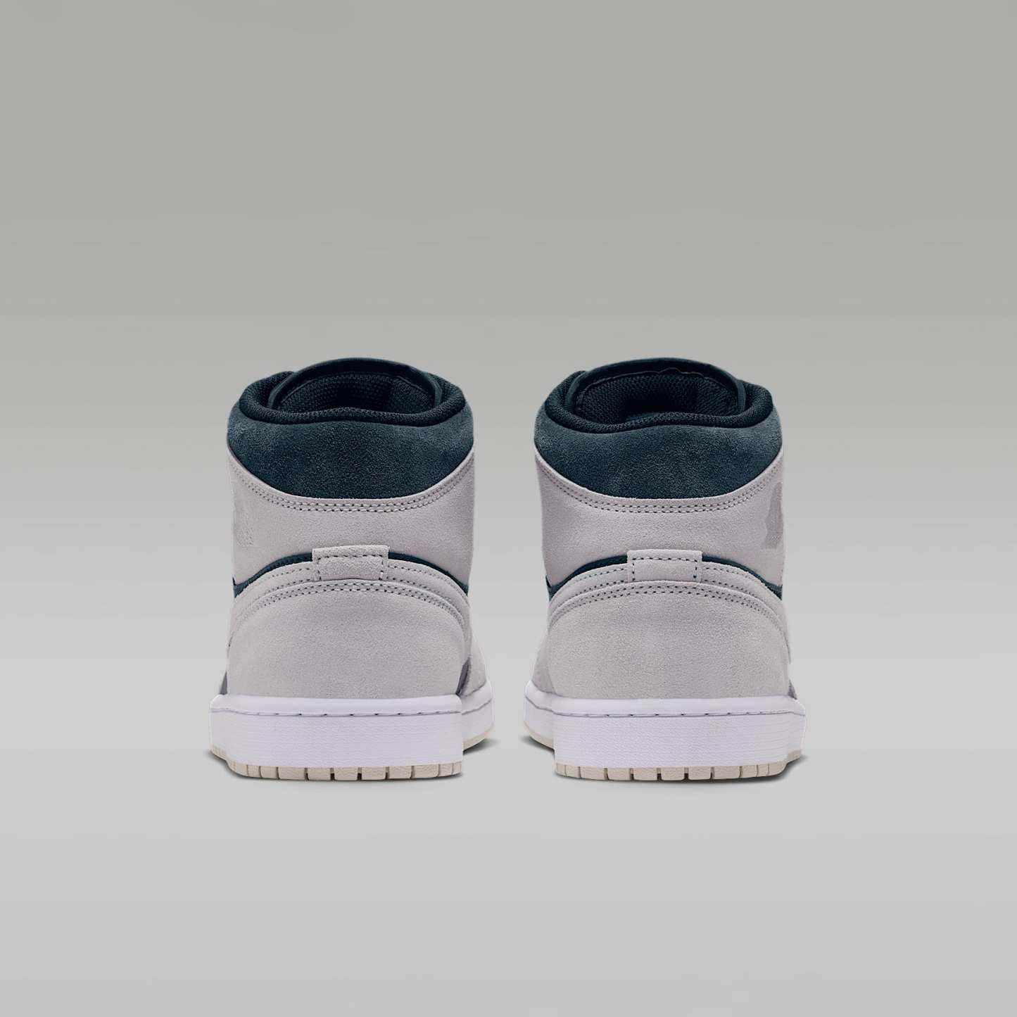 Air Jordan 1 Mid Herrenschuh – Light Orewood Brown/Midnight Spruce/Weiß/Pale Ivory