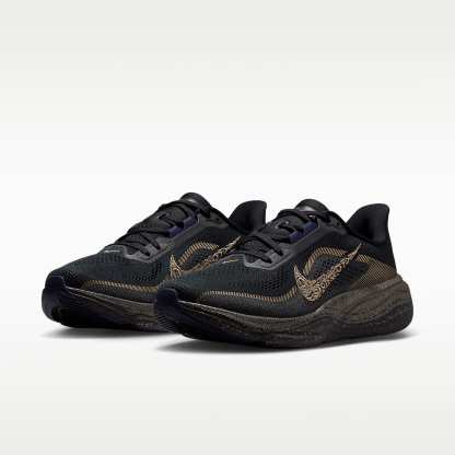 Nike Pegasus 42 "Keely Hodgkinson" Straßenlaufschuhe für Damen – Schwarz/Pitch Blue/Blackened Blue/Blur