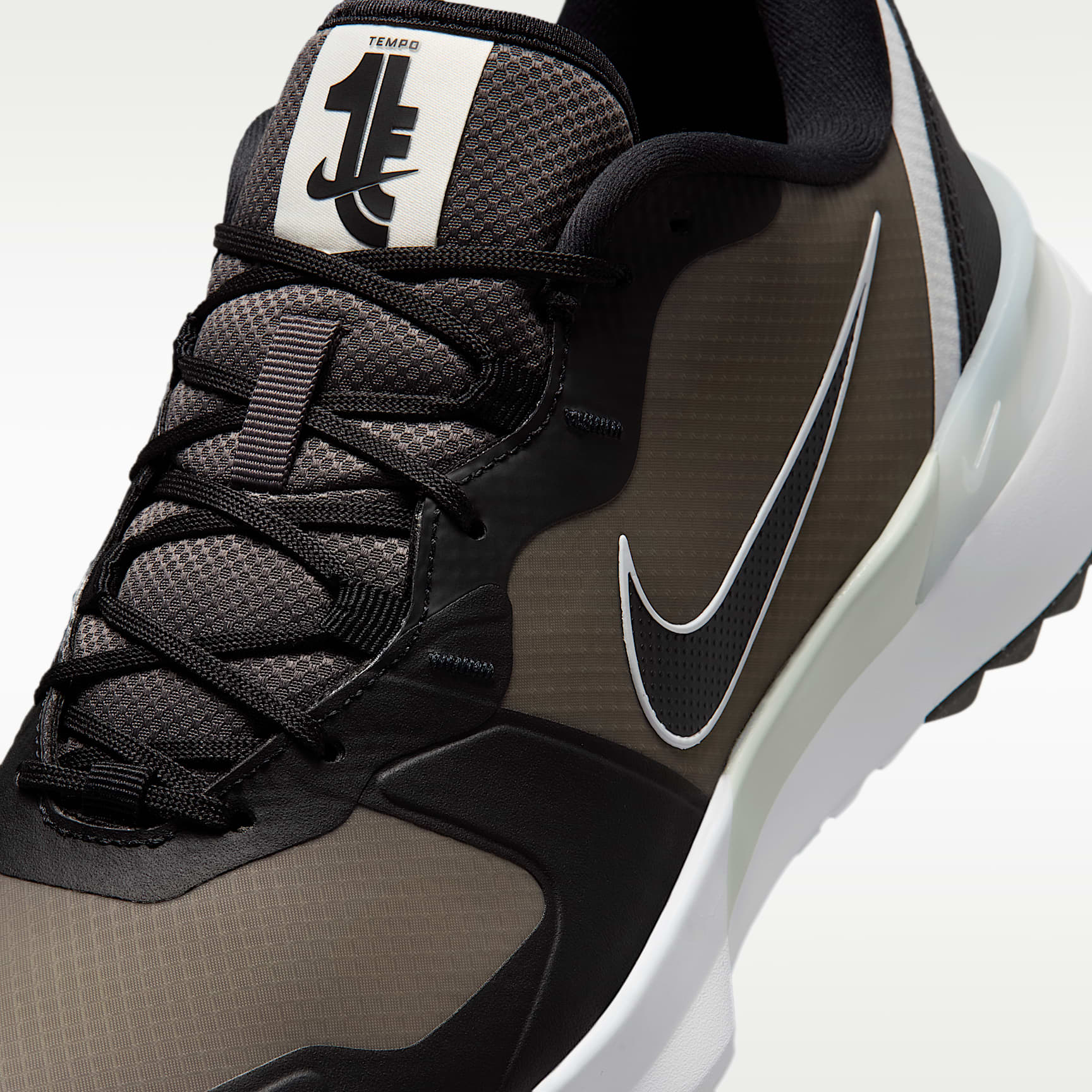 Nike Tempo G Golfschuh – Medium Ash/Schwarz/Weiß