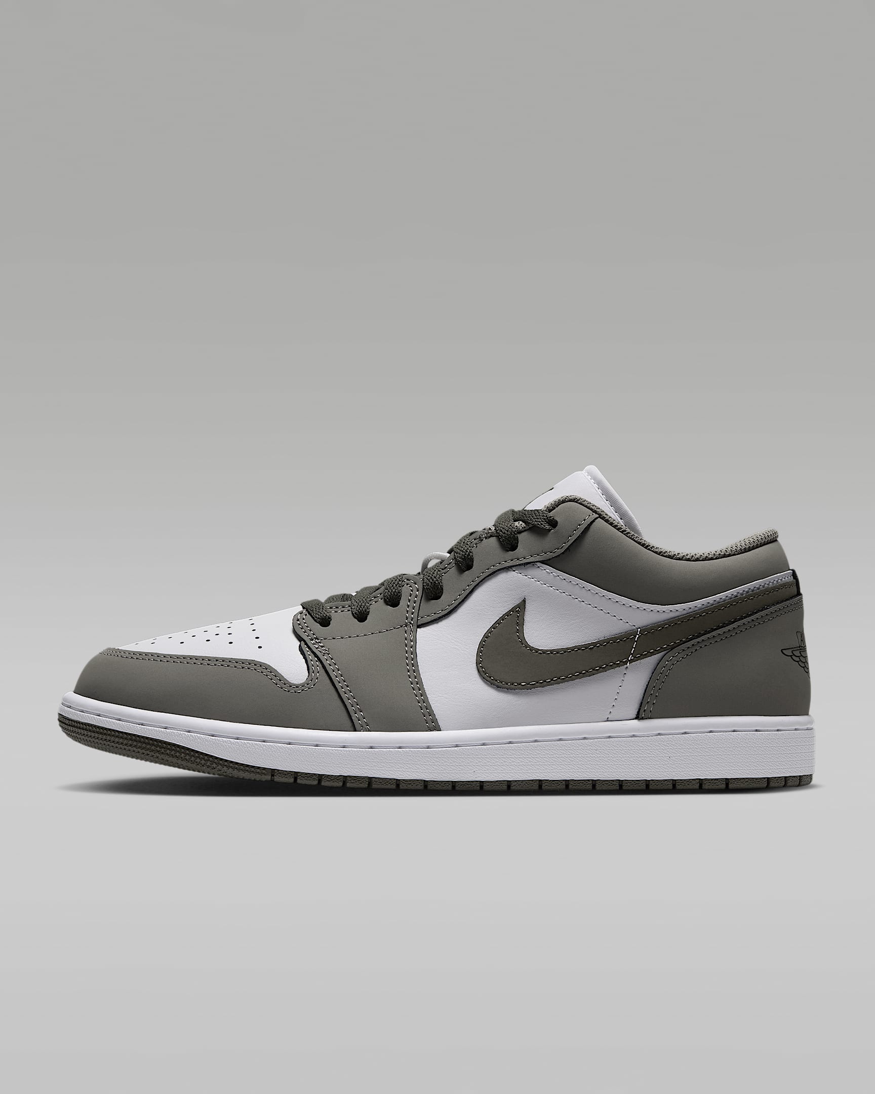 Air Jordan 1 Low Herrenschuh – Light Army/Weiß/Cargo Khaki