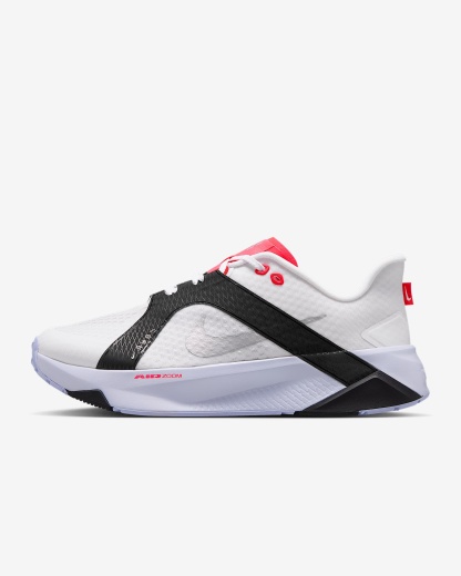 Nike Hybrid RN Trainingsschuh (Herren) – Weiß/Schwarz/Laser Crimson/Metallic Silver