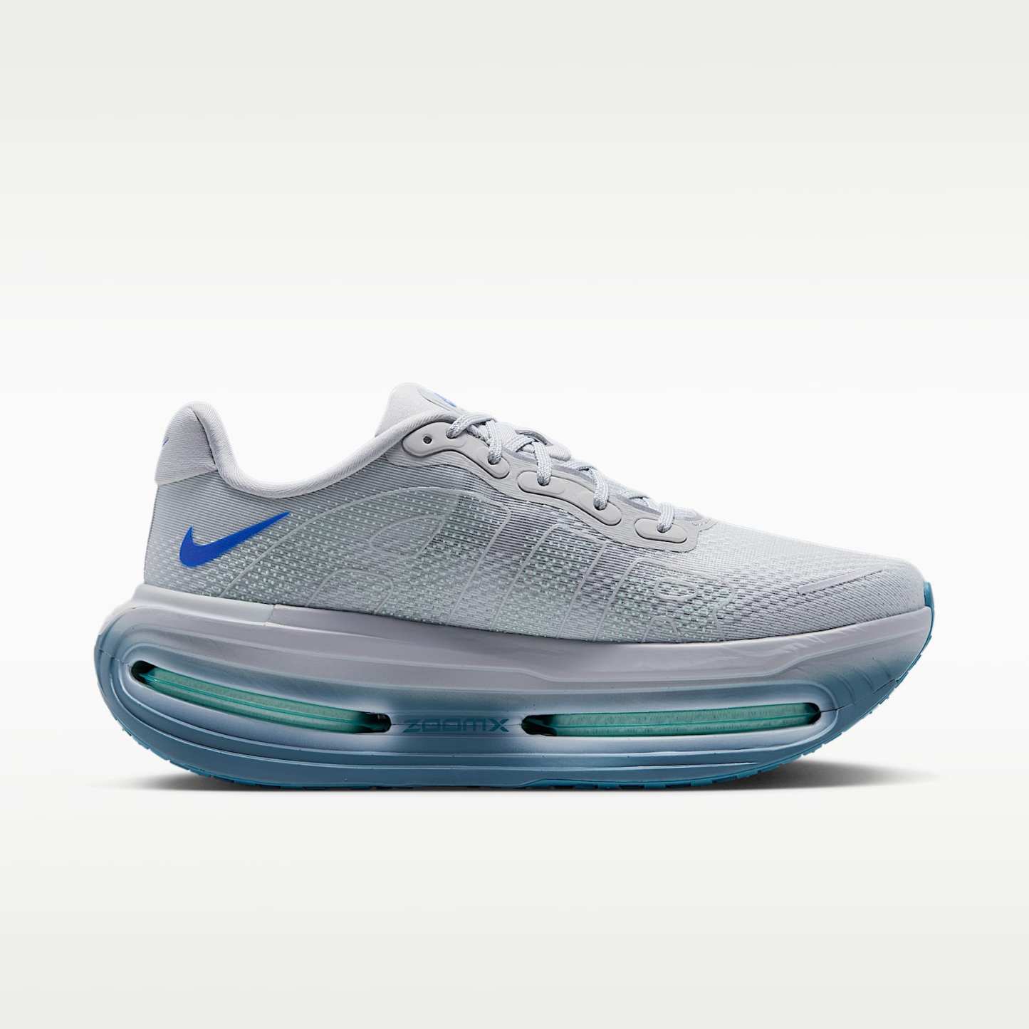 Nike Vomero Premium Straßenlaufschuh (Herren) – Grey Mist/Smokey Blue/Barely Green/Racer Blue