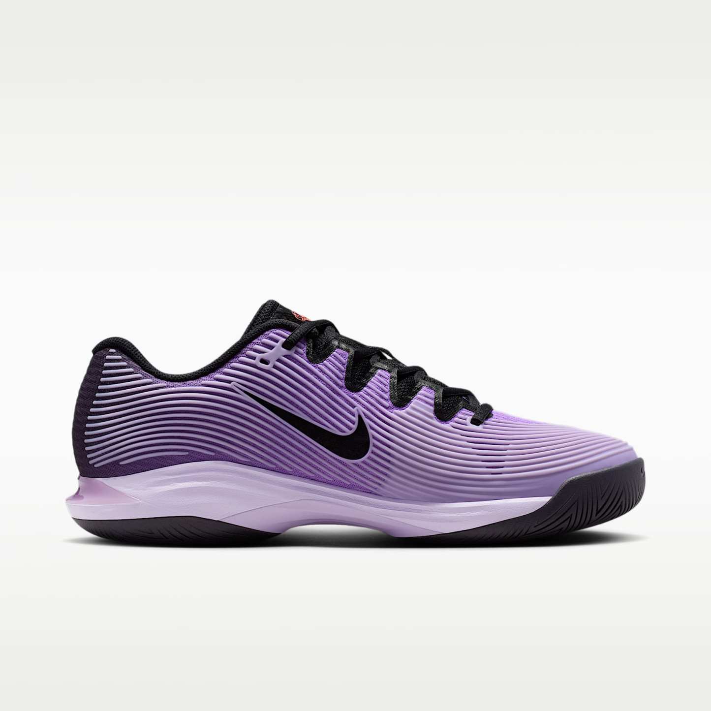 Nike Vapor 12 Tennisschuh für Hartplätze (Herren) – Bright Violet/Schwarz/Infrared 23/Violet Mist