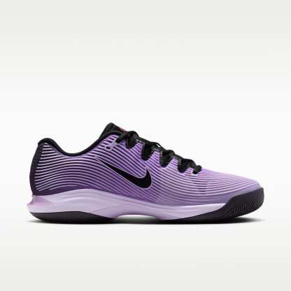 Nike Vapor 12 Tennisschuh für Hartplätze (Herren) – Bright Violet/Schwarz/Infrared 23/Violet Mist