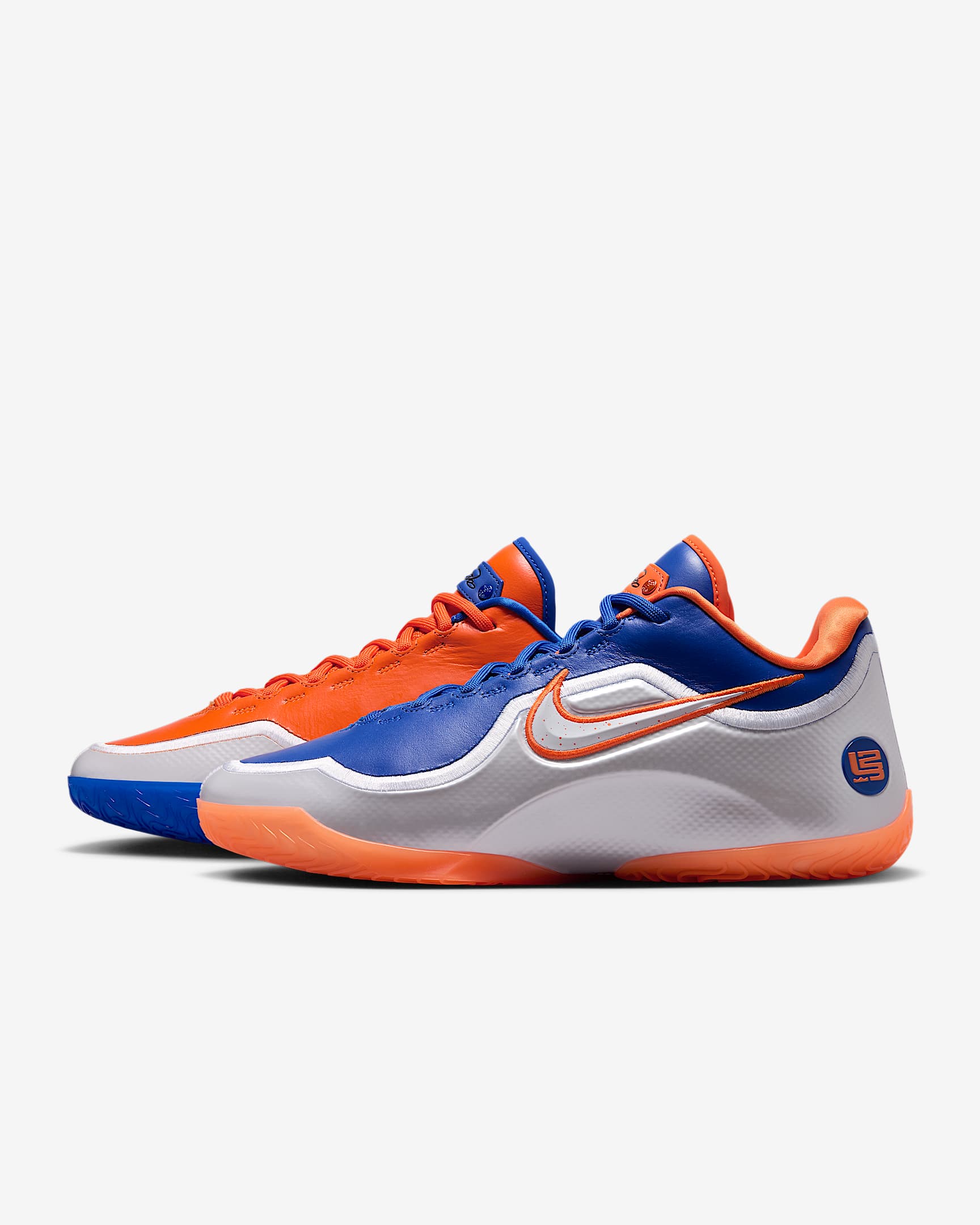 LeBron XXIII Basketballschuhe – Game Royal/Safety Orange/Weiß