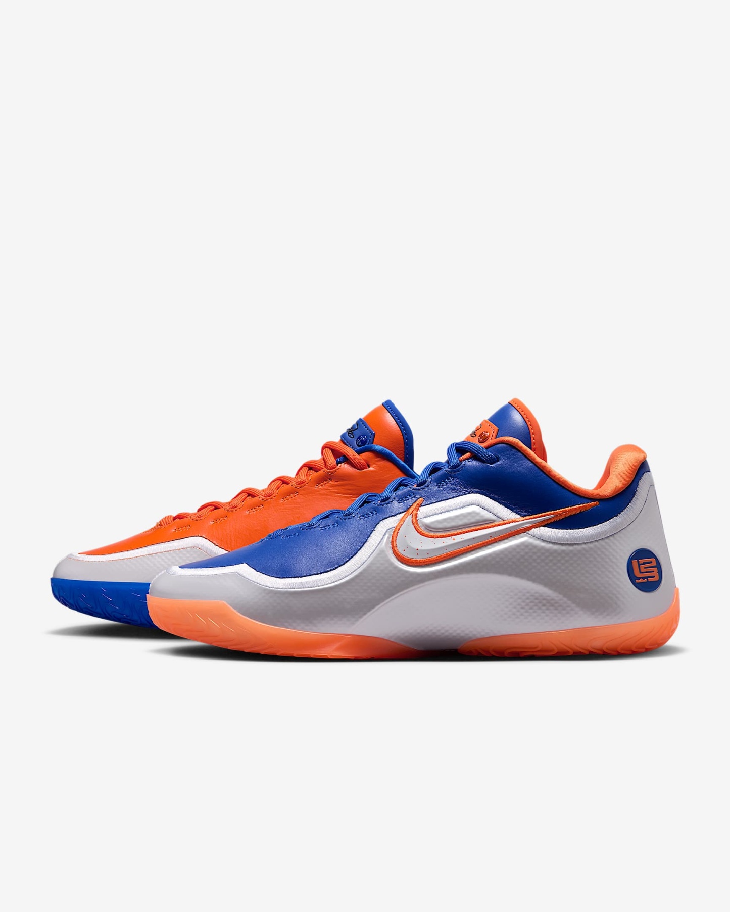 LeBron XXIII Basketballschuhe – Game Royal/Safety Orange/Weiß