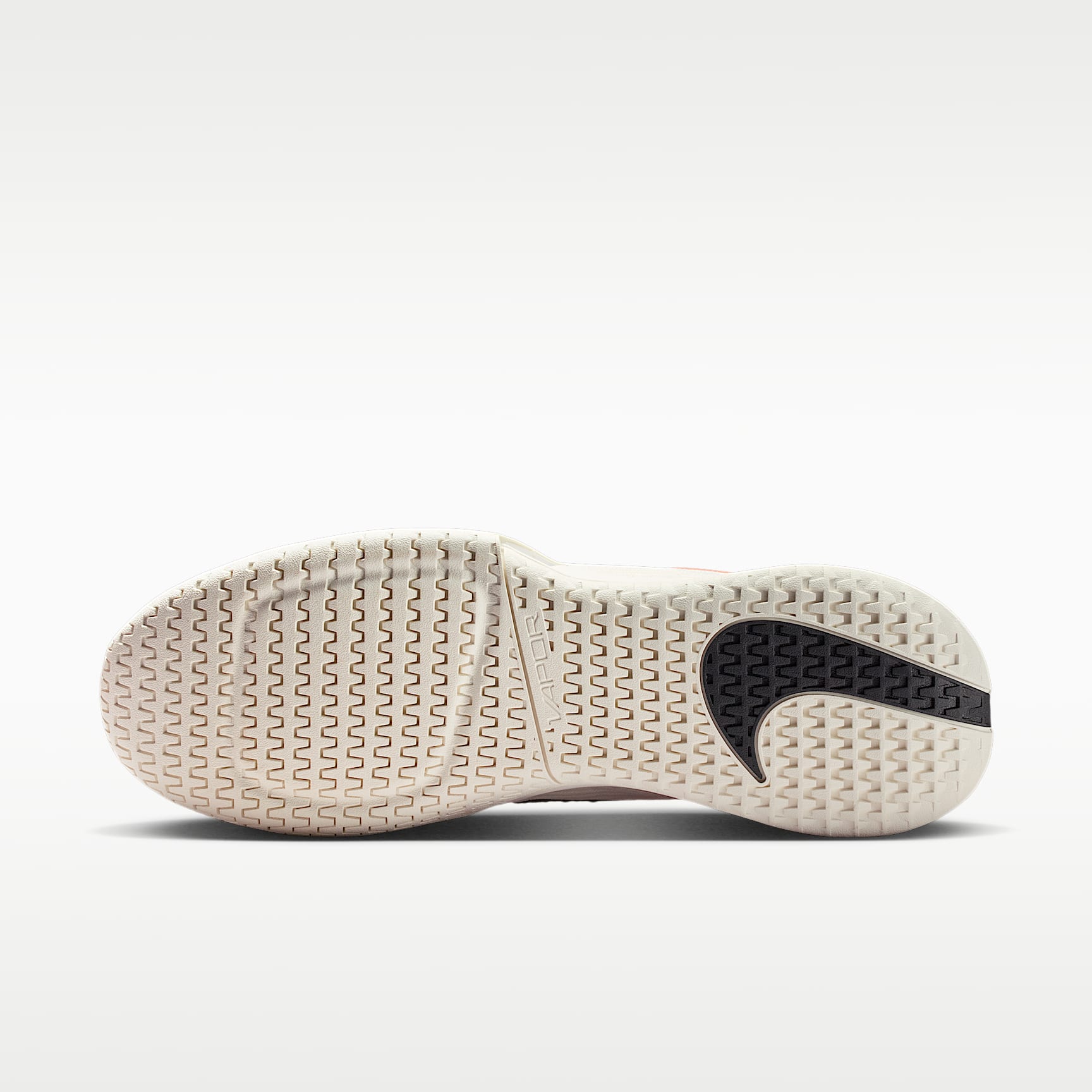 Nike Vapor Pro 3 Tennisschuh für Hartplätze (Herren) – Sail/Turf Orange/Blue Ribbon Heather/Schwarz