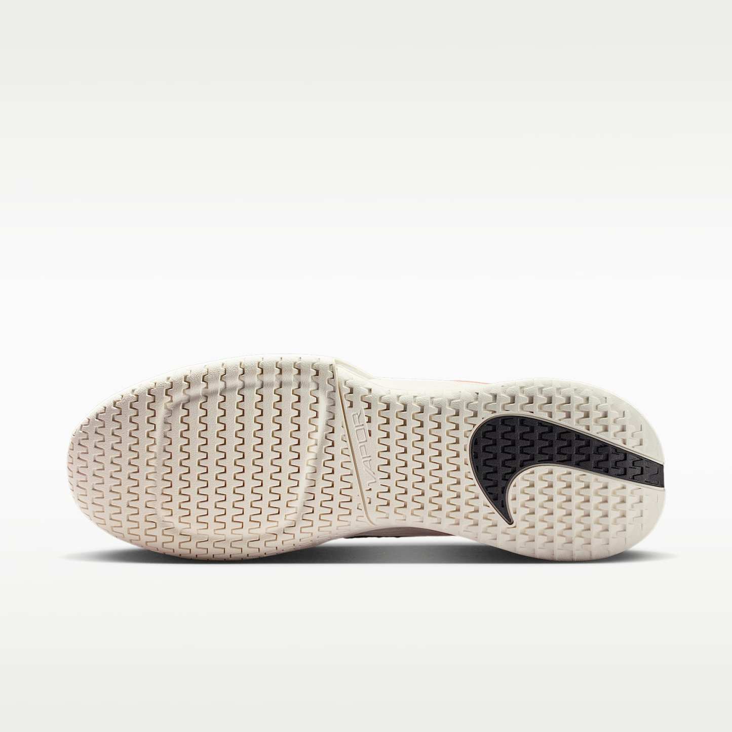 Nike Vapor Pro 3 Tennisschuh für Hartplätze (Herren) – Sail/Turf Orange/Blue Ribbon Heather/Schwarz