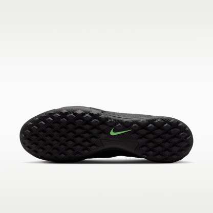 Nike Mercurial Vapor 17 Academy Low-Top-Fußballschuh für Turf – Schwarz/Schwarz/Illusion Green
