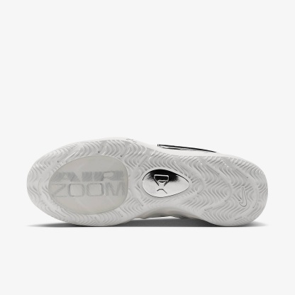 A'Two "White Label LX" A'ja Wilson Basketballschuh – Sail/Schwarz/Metallic Silver