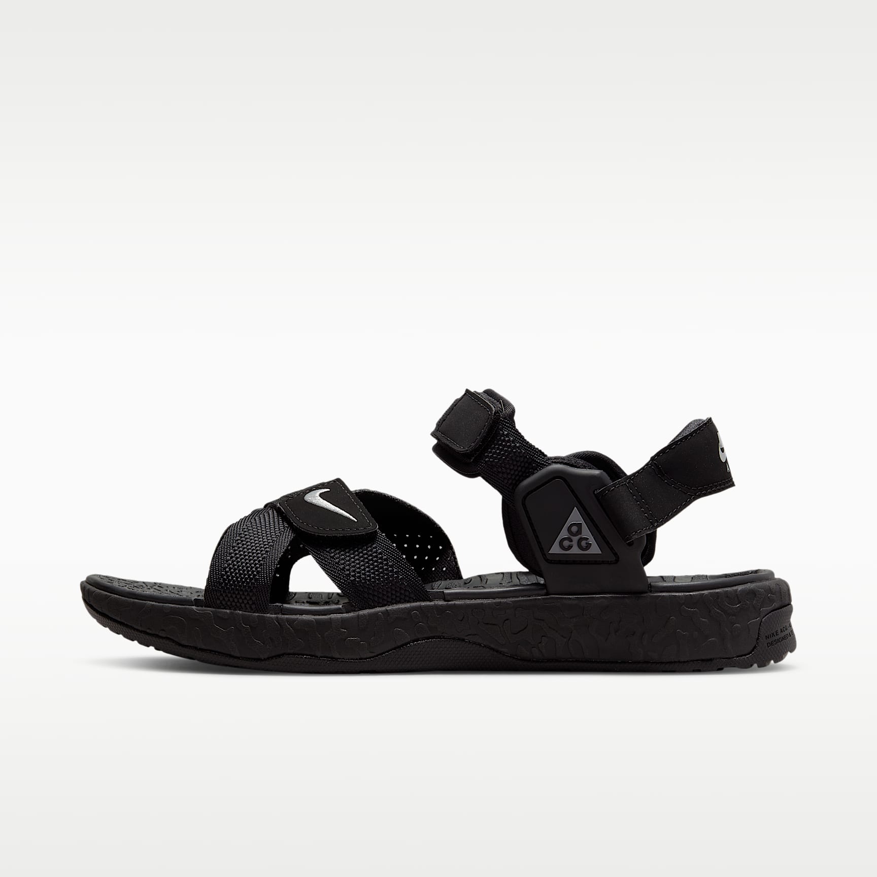 ACG Air Deschutz+ Sandalen – Schwarz/Schwarz/Anthracite/Grey Fog