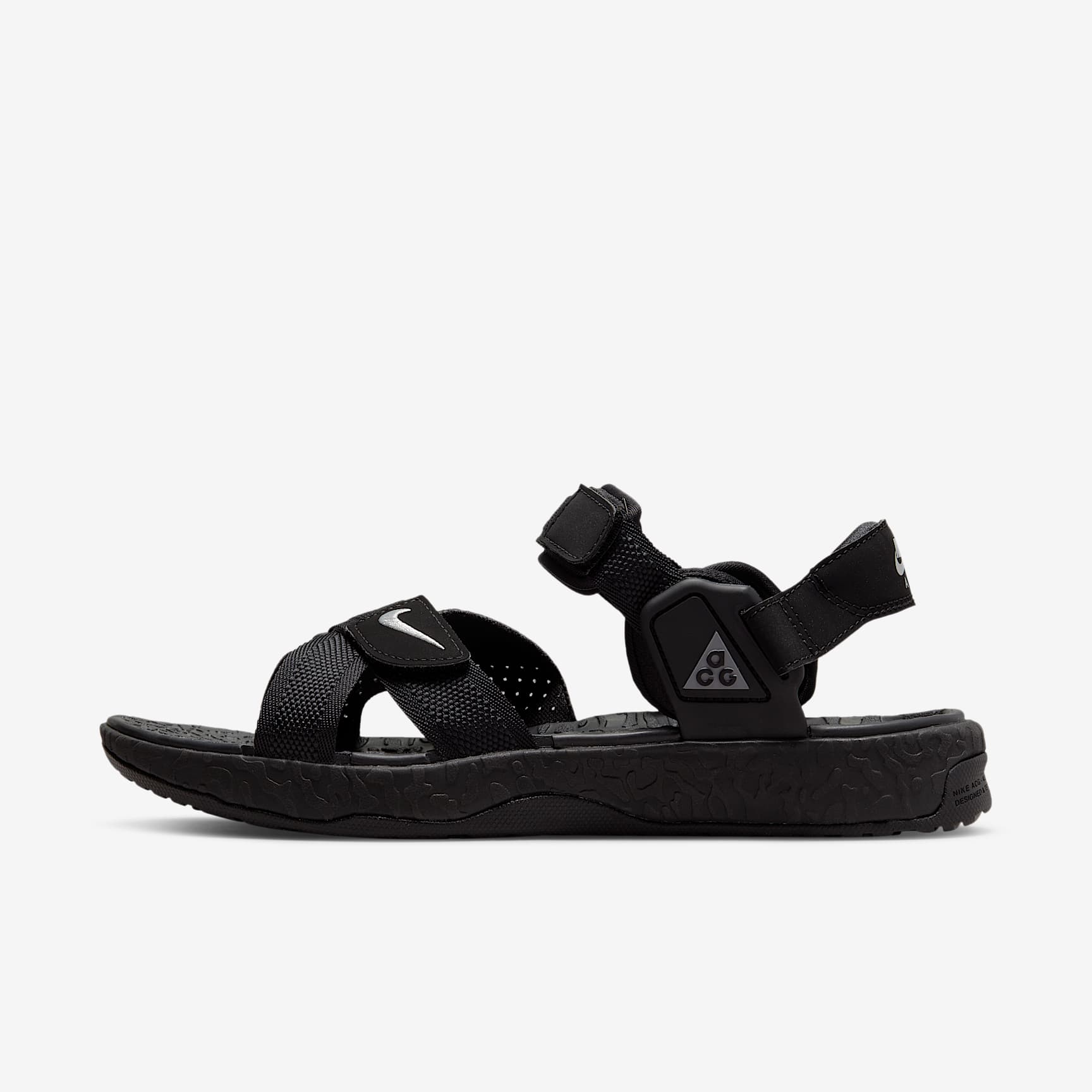 ACG Air Deschutz+ Sandalen – Schwarz/Schwarz/Anthracite/Grey Fog