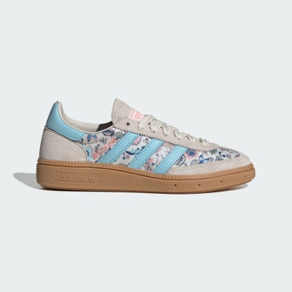 ADIDAS LIBERTY LONDON HANDBALL SPEZIAL SCHUH – Off White / Icey Blue / Gum – JQ2010