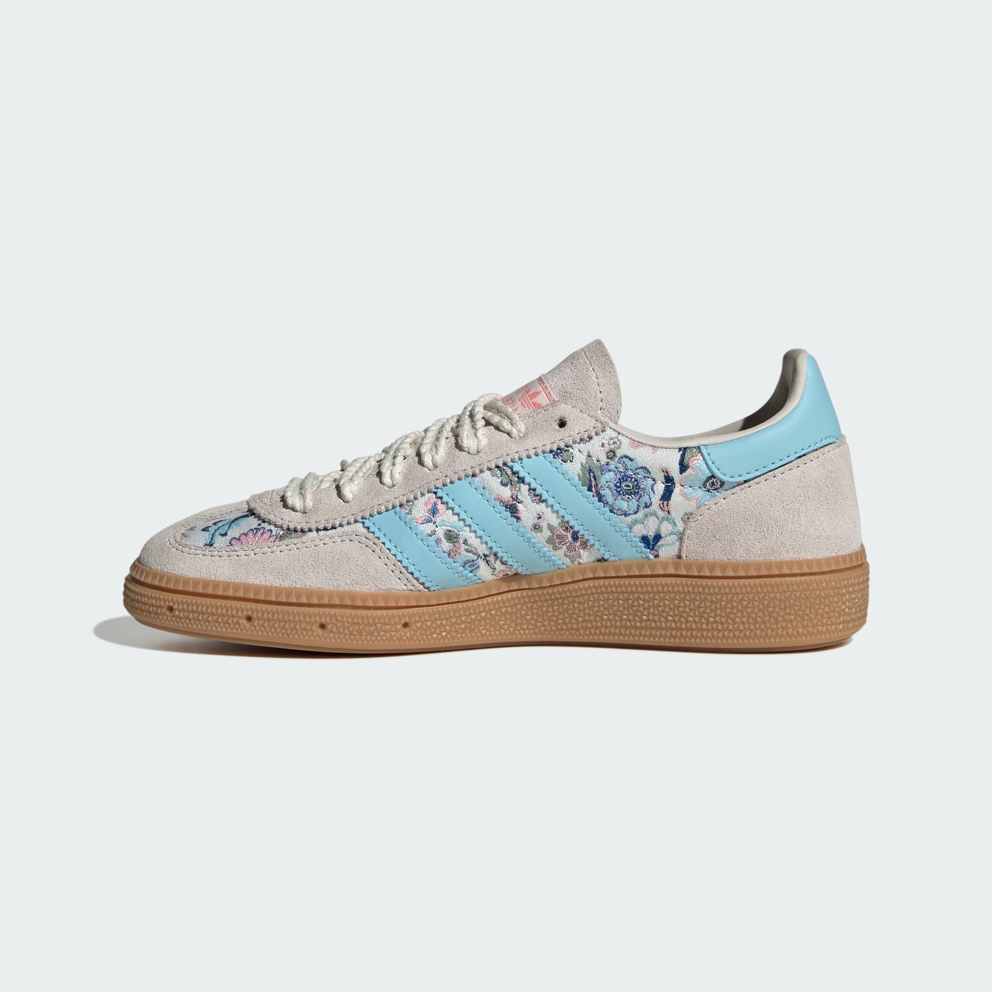 ADIDAS LIBERTY LONDON HANDBALL SPEZIAL SCHUH – Off White / Icey Blue / Gum – JQ2010