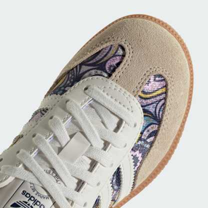ADIDAS LIBERTY SAMBA OG SCHUH, SCHNÜRSENKEL – Core White / Orchid Fusion / Gum – KH9845