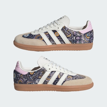 ADIDAS LIBERTY SAMBA OG SCHUH – Core White / Orchid Fusion / Gum – KK2358