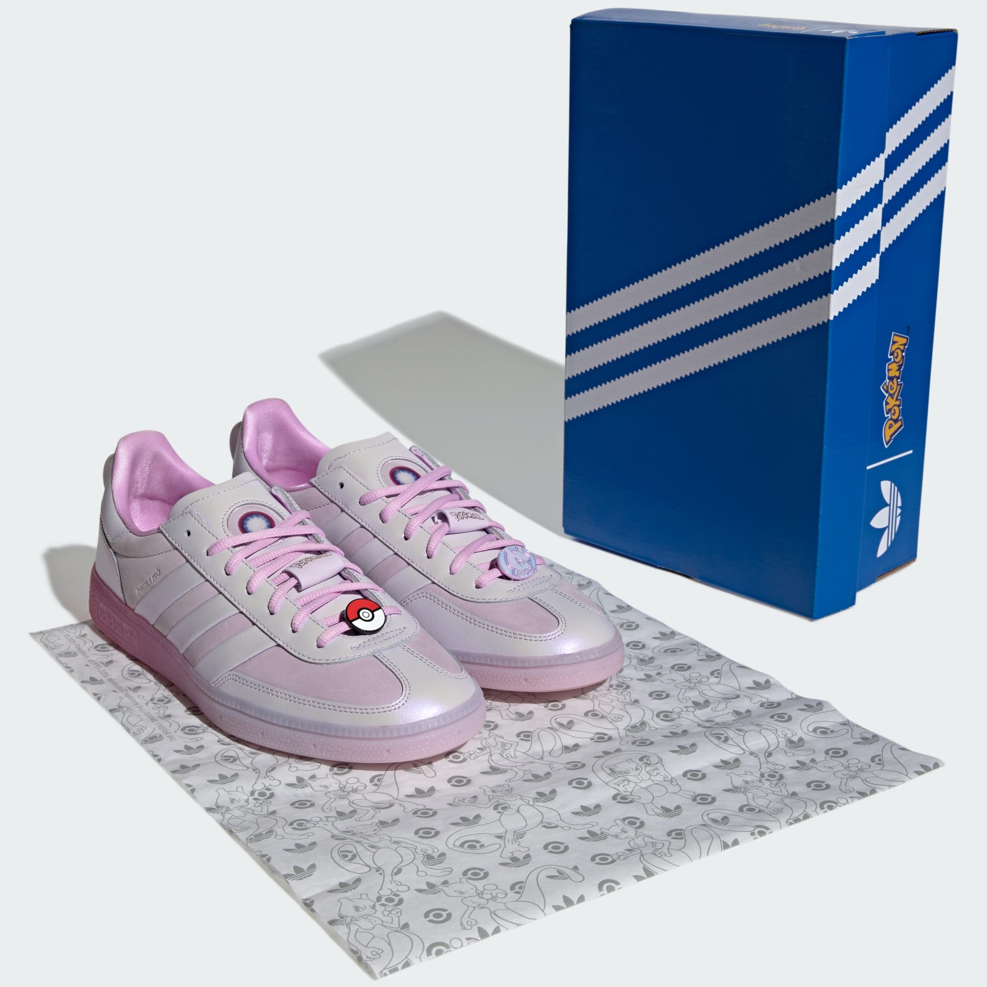 ADIDAS POKEMON HANDBALL SPEZIAL SCHUH – Ice Lavender / Ice Lavender / Bliss Lilac – KI8213