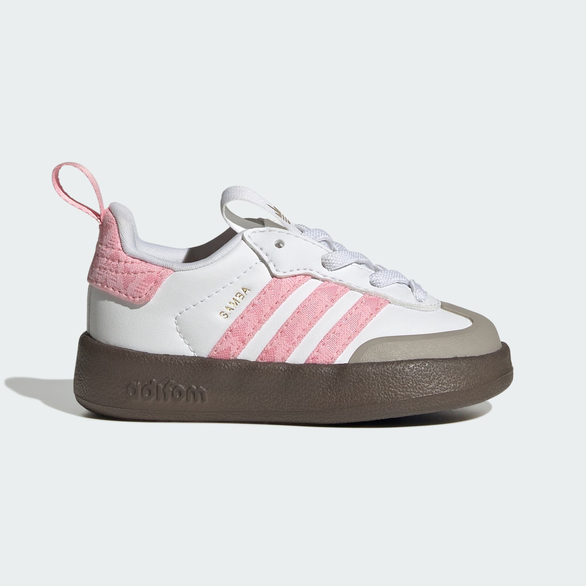 ADIFOM SAMBA 360 SCHUH – Cloud White / Light Pink / Clear Granite – IH7043