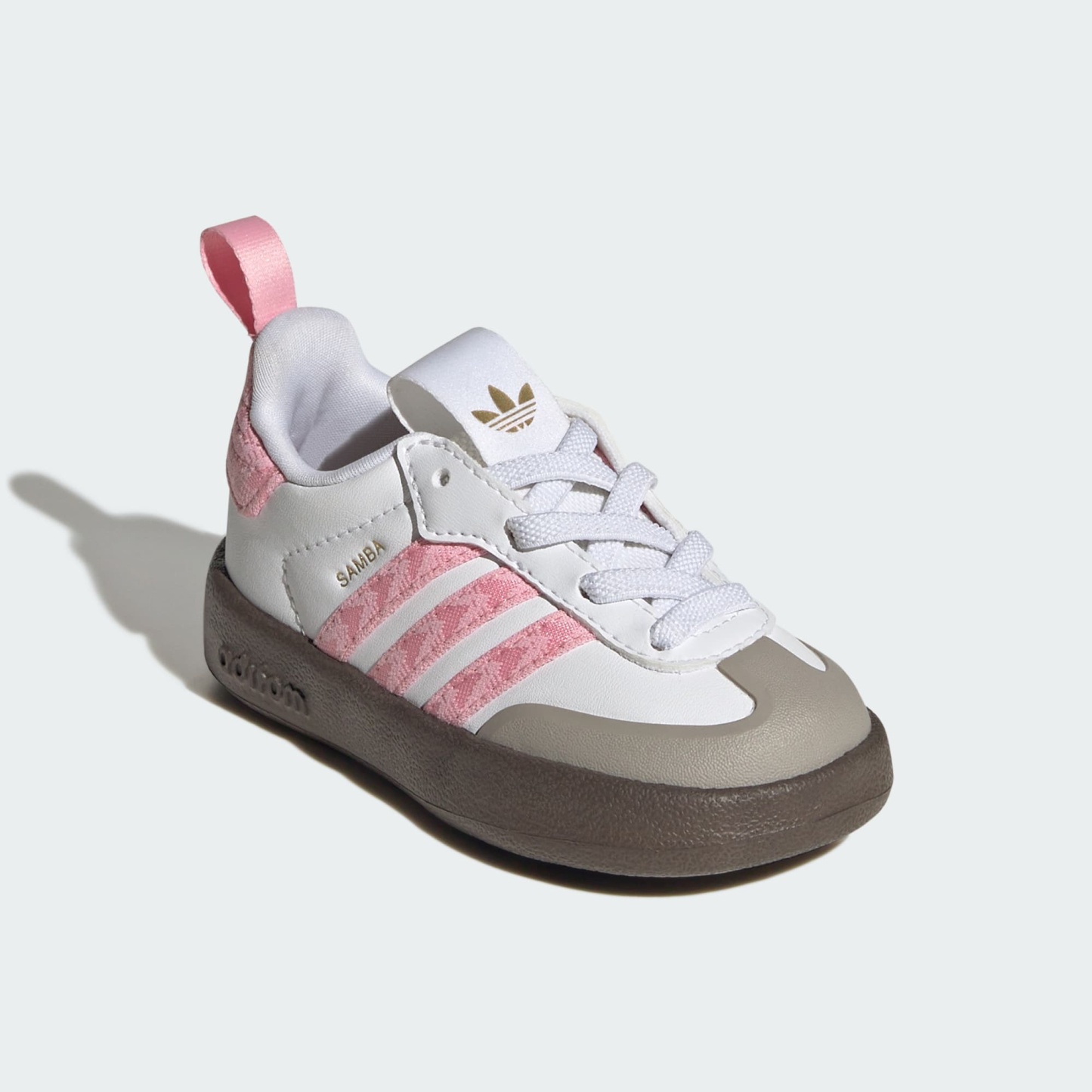 ADIFOM SAMBA 360 SCHUH – Cloud White / Light Pink / Clear Granite – IH7043
